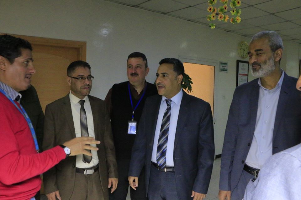 جولة تفقدية للأقسام الطبية..